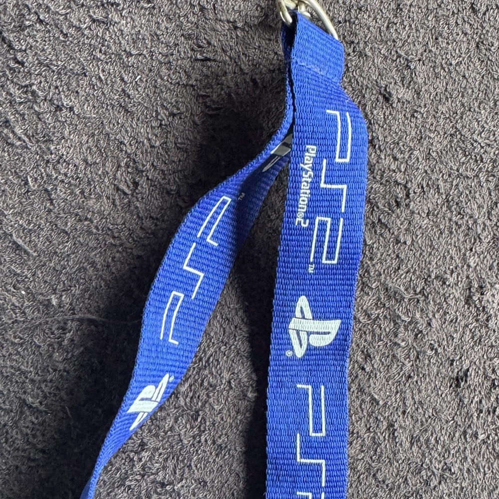 PlayStation Blue Lanyard